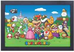 Cadre / Framed - Super Mario (Characters)